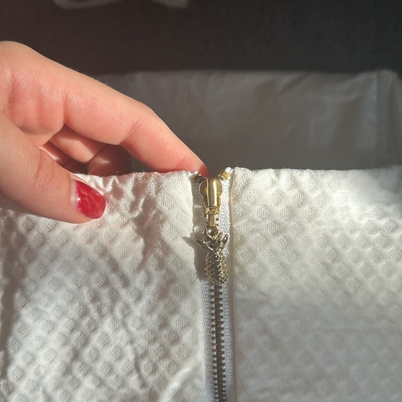 Lilly Pulitzer Strapless White Dress - Picture 3 of 3